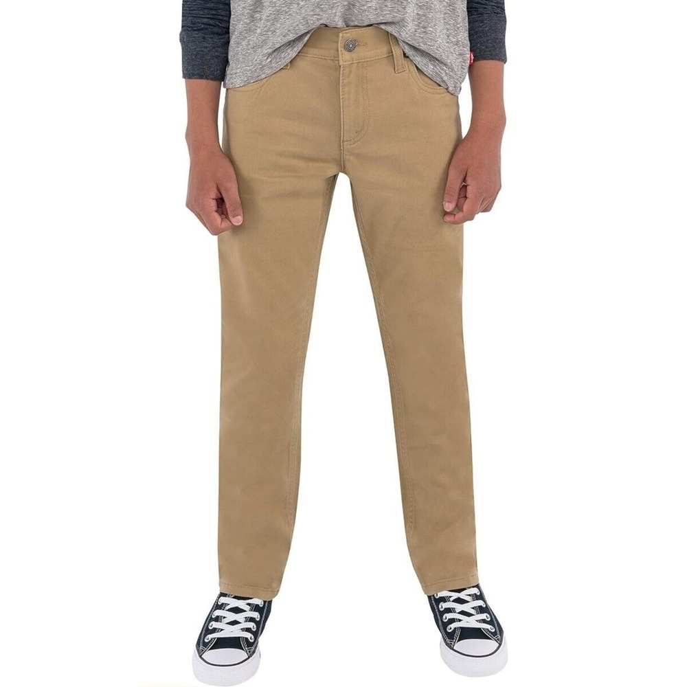 Levi's 511 Slim Fit Brushed Sueded Twill Pants Boy's Reg Size 16
